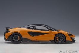 1:18 / AutoArt / McLaren 600LT / Orange / Carbon