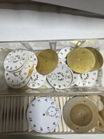 Lot de cadrans de montres de poche 
