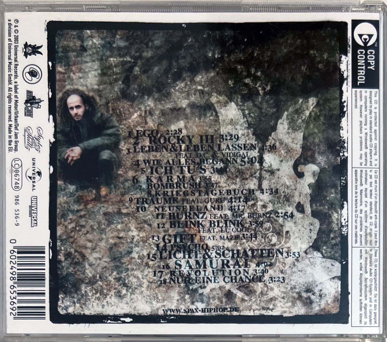 CD: Spax – Engel & Ratten – Usato da Martigny venduto da jereq 1