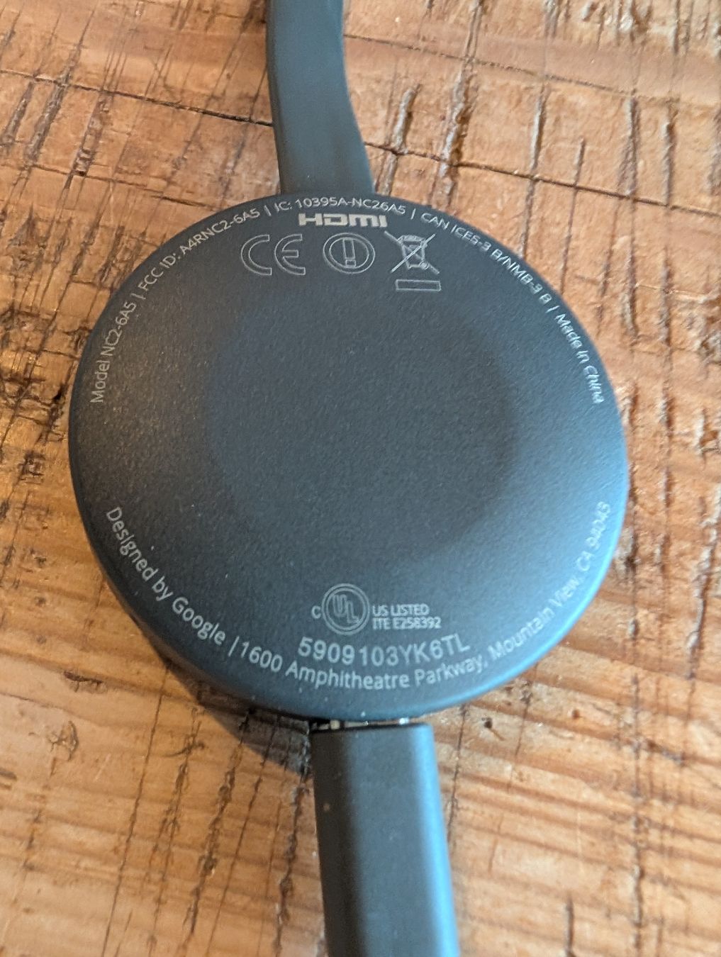 Google Systèmes audio & multimédias: Google Chromecast 3 – D'occasion à Oberwil-Lieli par stefim 2
