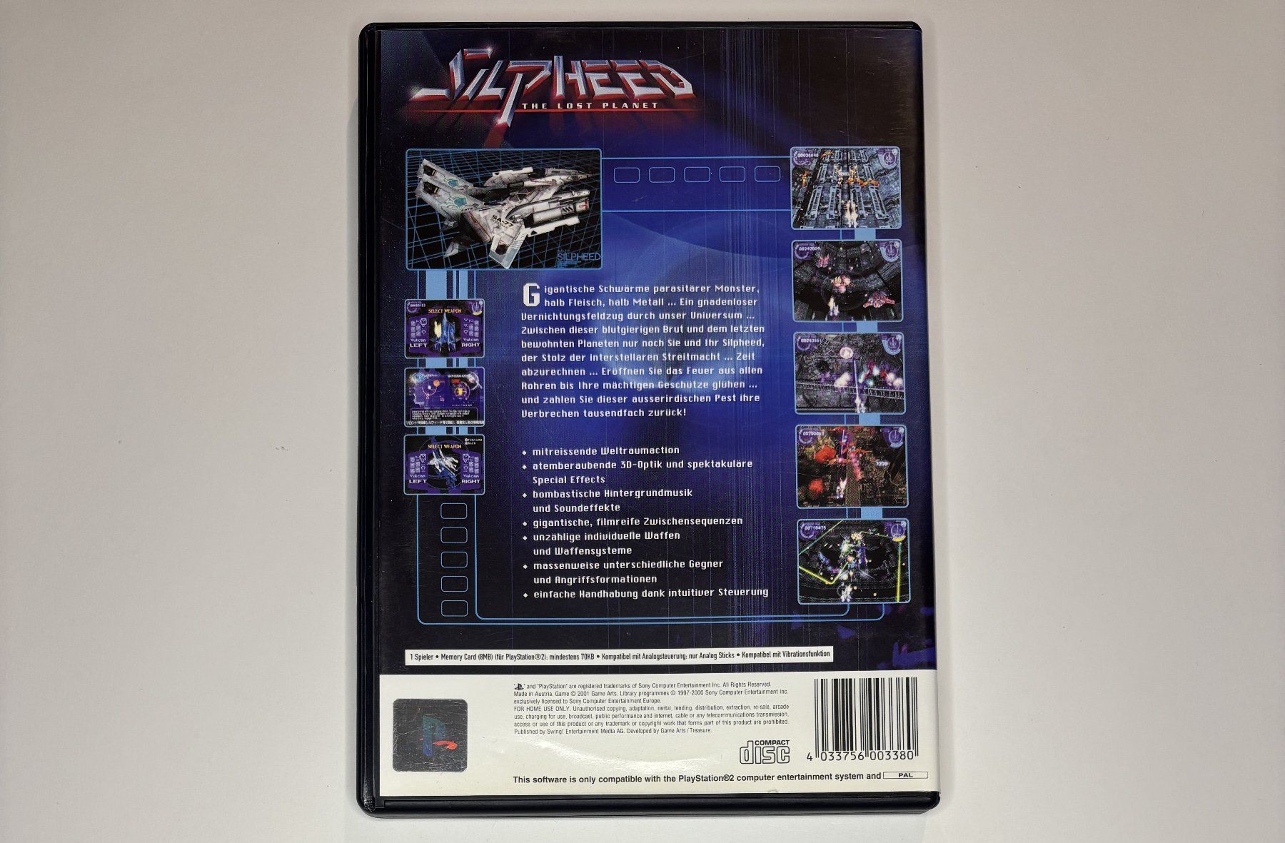 Giochi: PS2 - Silpheed: The Lost Planet – Usato da Allschwil venduto da Bullach 2