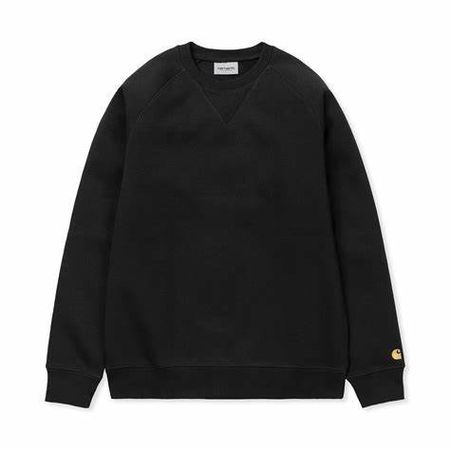 Carhartt WIP Chase Sweat M Black/Gold neu