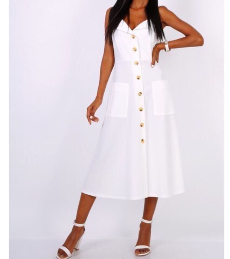 Vestiti: Robe longue blanche ou noire – Nuovo e nell'imballaggio originale da Petit-Lancy venduto da mina222