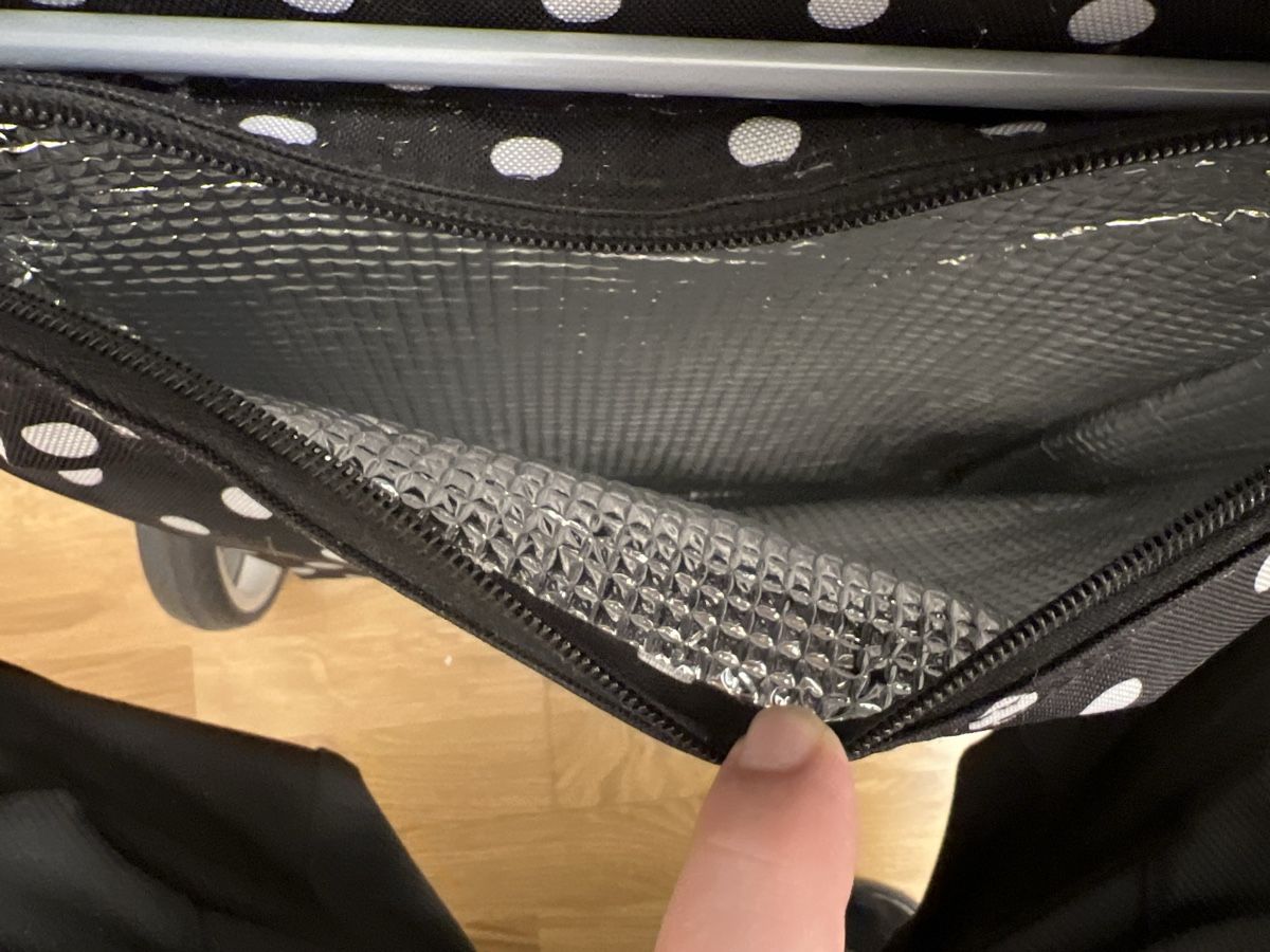 Altro per la casa: Einkaufstrolley Polka Dots schwarz, ungebraucht  – Nuovo (secondo la descrizione) da Uznach venduto da Apuutze 6