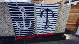 serviette de bain x 2