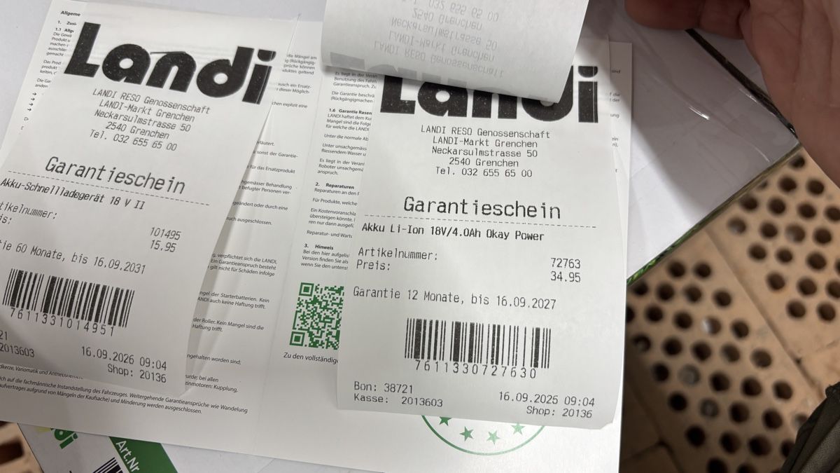 Tutte le macchine: Akku Kehrmaschine – Nuovo (secondo la descrizione) da Grenchen venduto da cbe07 5