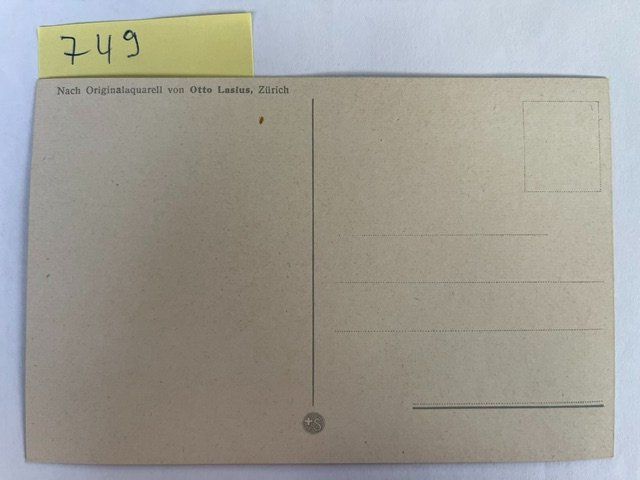 Cartoline postali: alte Ansichtskarte Zürich – Usato da Niederwil AG venduto da dahu75 1
