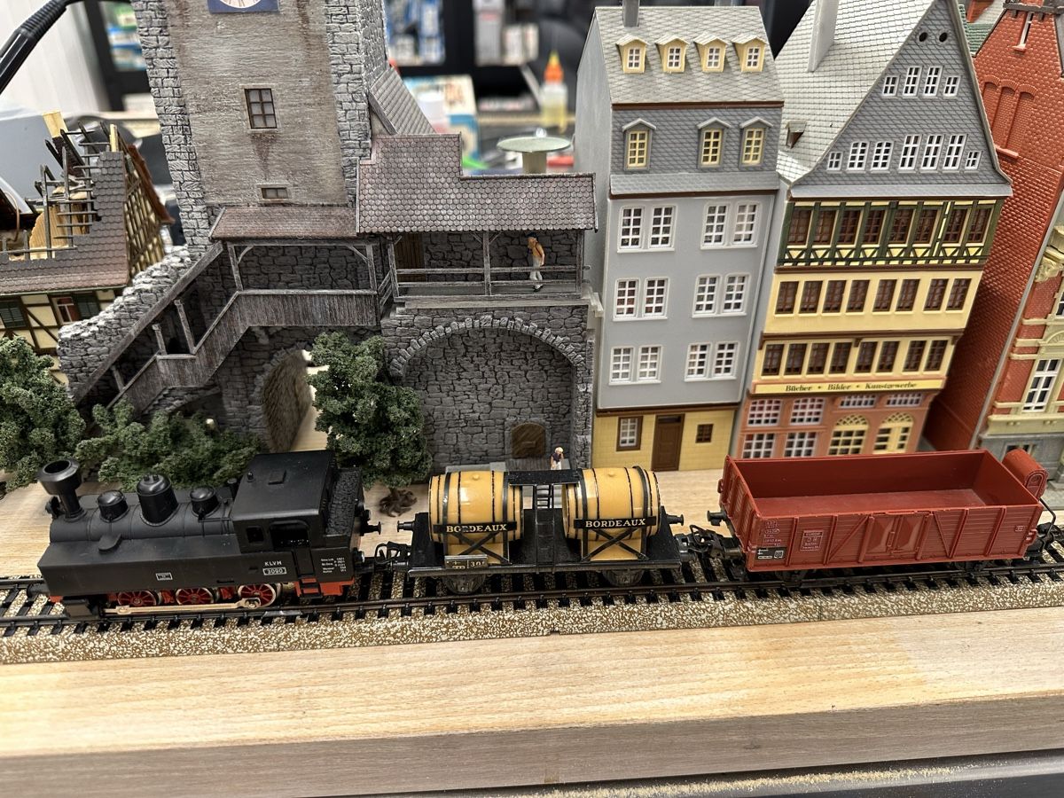 Märklin Modellini di ferrovie: Märklin 3090 KLVM Länderbahn Güterzug – Usato da Lupsingen venduto da New-Haven 1