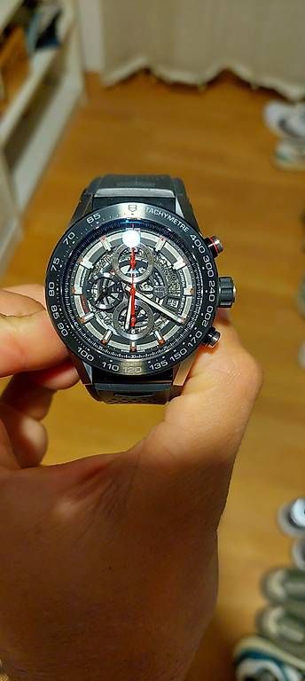 Tag Heuer Orologi: Tag Heuer Carrera 01 Skeleton – Usato da Bremgarten b. Bern venduto da TheMaster1985