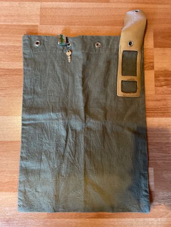 Alter Militär Waschsack mit Schloss