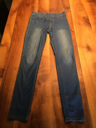 Leggins, Jeansoptik, Grösse 158