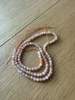 Facettierte Sonnenstein Perlen 3 mm, ca 115 Stück- neu