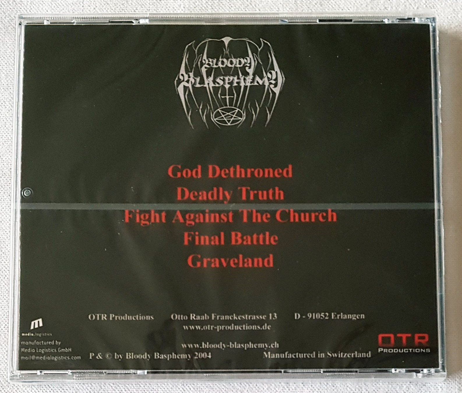 CDs: Bloody Blasphemy - Black Spells - Demo CD - 2004 - CH First – Neu und originalverpackt aus Uster von Zardodel 1