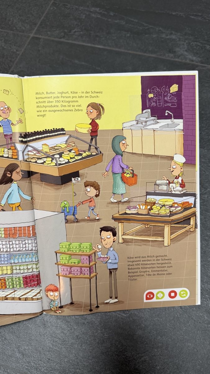 Libri: Tip Toi Mania Abenteuer Supermarkt Migros – Usato da Liestal venduto da dani_sale 2