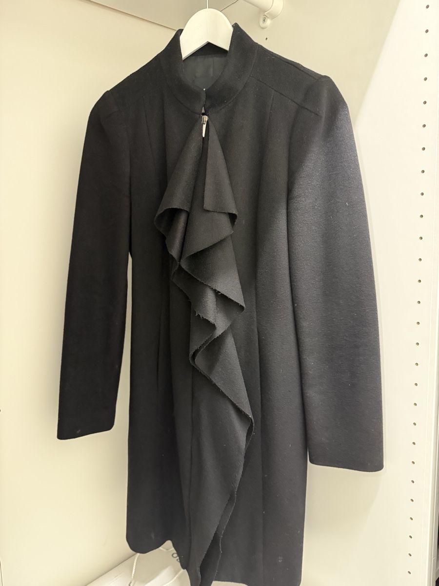 Cappotti: Max&Co Black Wool Blend Coat - Size 38 – Usato da Winkel venduto da olg_5v6m