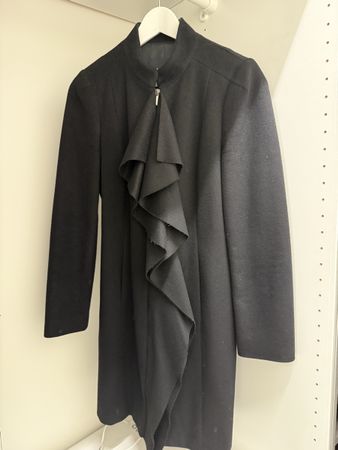 Max&Co Black Wool Blend Coat - Size 38