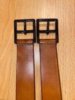 120cm TOP Ledergurt  Schweizer Militär Leder Gürtel Bex 84