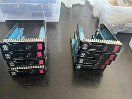 HPE 3.5" Festplattenrahmen Disk Tray 8 Stück