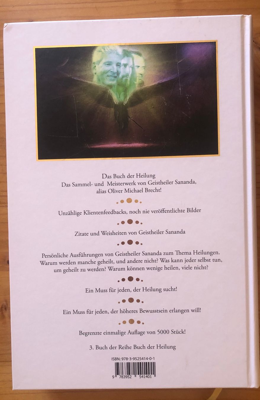 Bücher: Geistheiler Sananda Buch der Heilung – Neu (gemäss Beschreibung) aus Blauen von Basheer 1