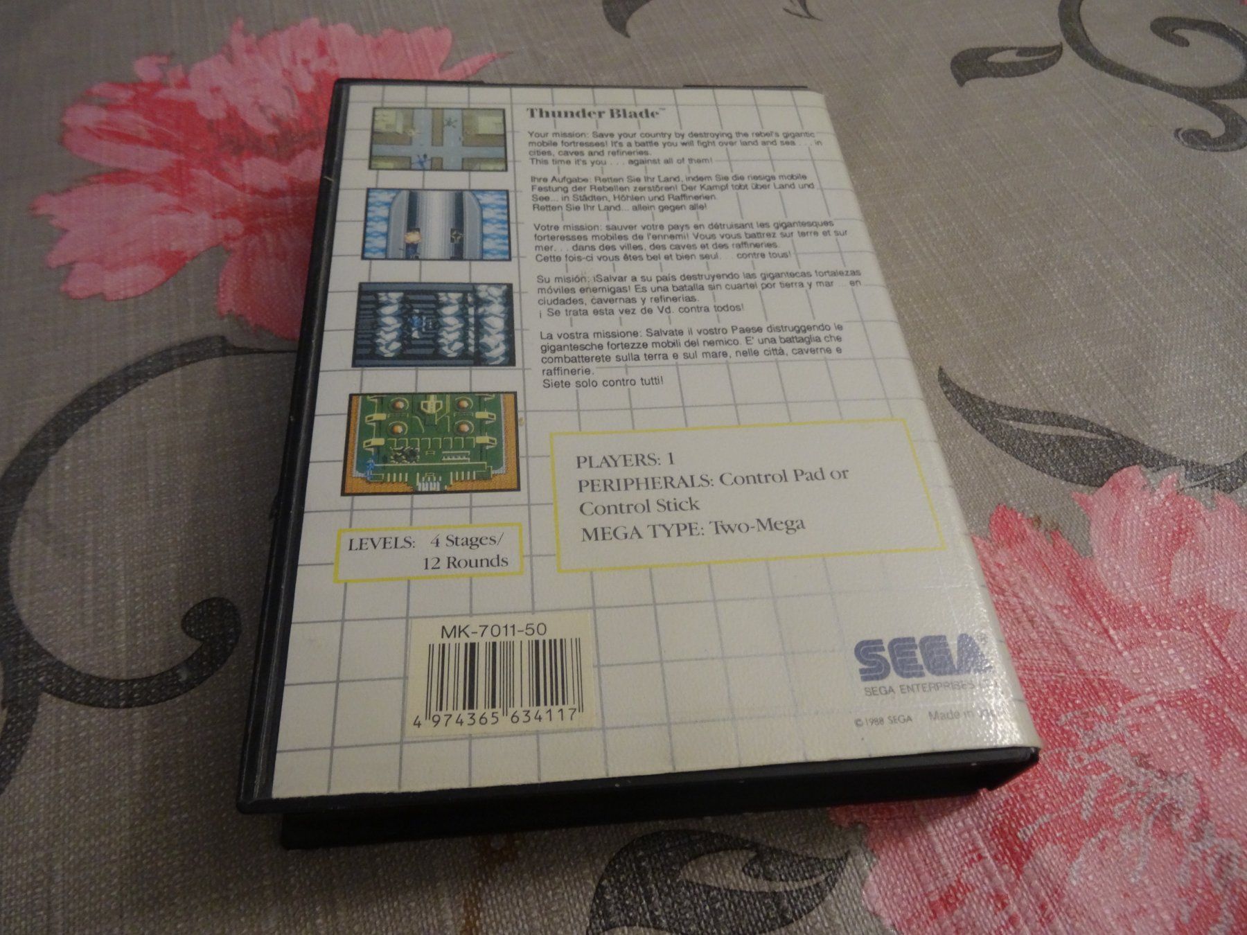 Sega Giochi: Thunder Blade - Sega Master System - Kult-Klassiker! – Usato da Olten venduto da Disc-Ausverkauf 2