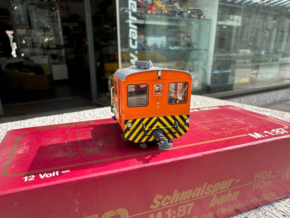 1273 139 BEMO RhB Tm 2/2 Rangier-Traktor H0m (Gebraucht) in