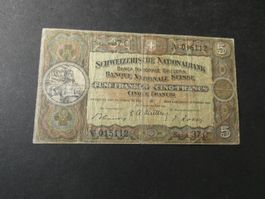 Schweiz 1947, 5 Franken