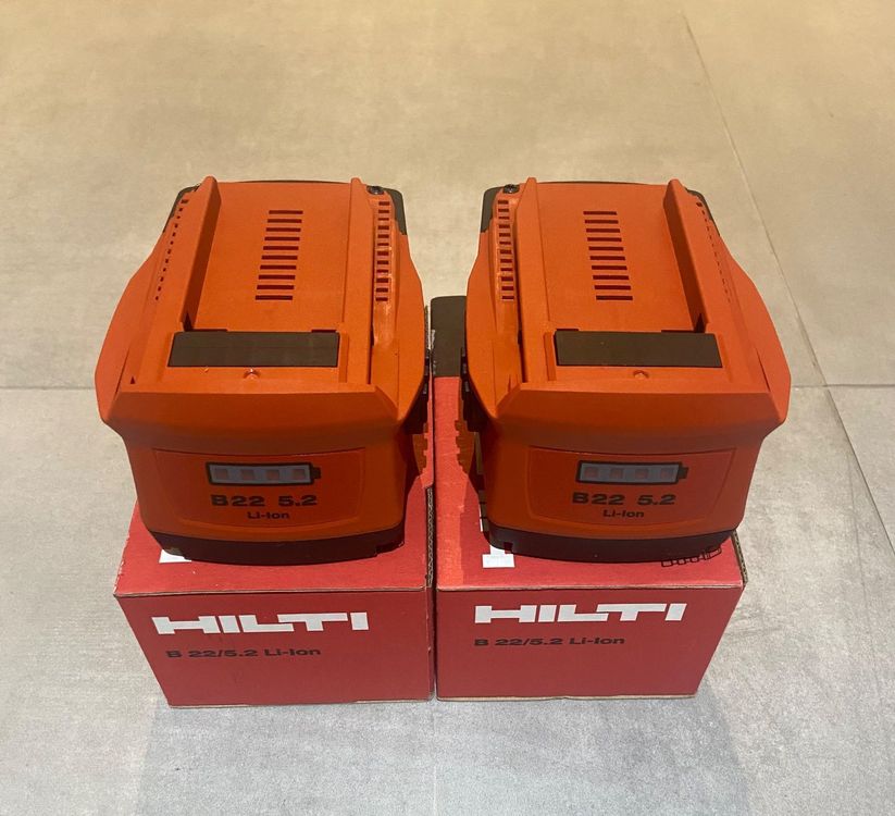 Test, avis et prix : Batterie HILTI B 22/2.6 Li-ion 22 V 2.6 Ah | Zone