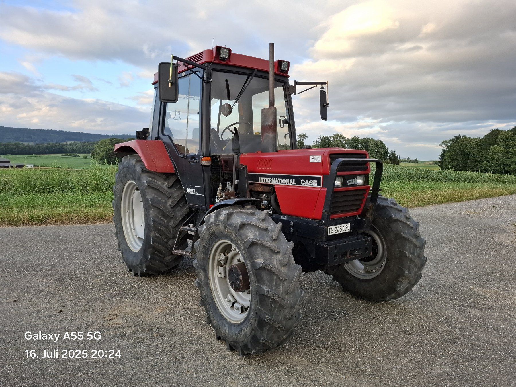 Case IH Traktoren: Traktor Case IH 885XL, Frontlader, – Gebraucht aus Buch b. Frauenfeld von Girsberg 1