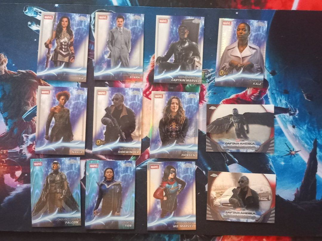 Topps Sammelbilder & Trading cards: 12 Marvel Topps Chrome Cards – Neu (gemäss Beschreibung) aus Yverdon-les-Bains von fla_z2k7