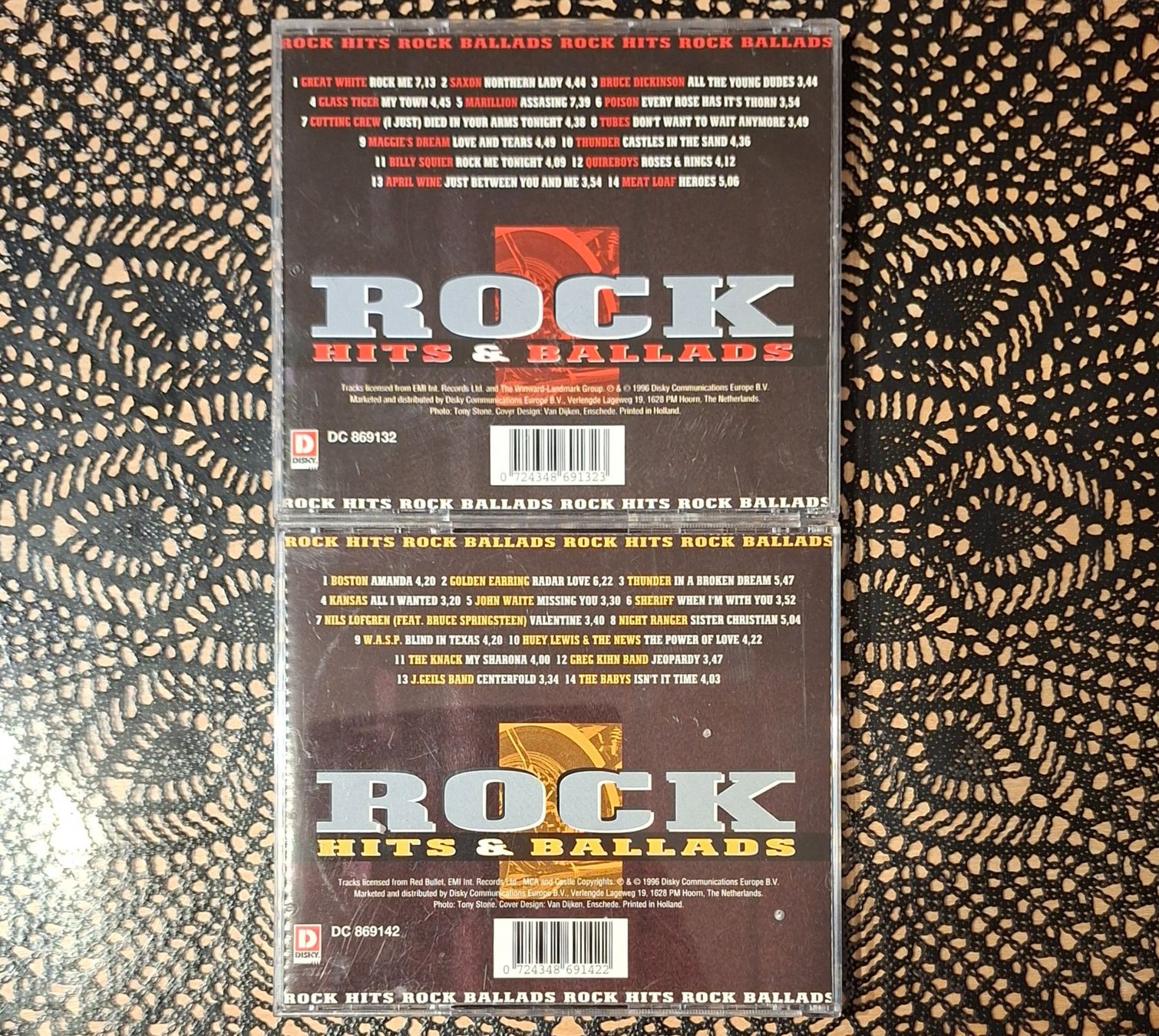 CD: Rock Hits & Ballads 2CD Set, Rock Compilation Sampler 1996 – Usato da Schönenberg TG venduto da Gregolino76 1