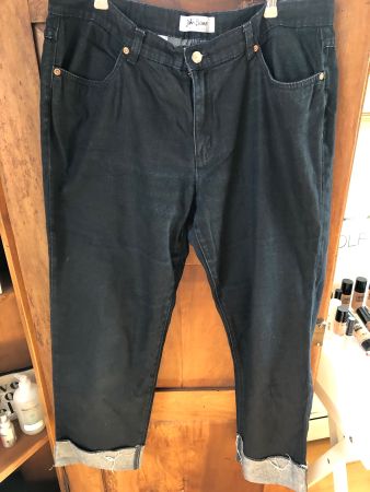 Damen Jeans John Baner blau gebraucht