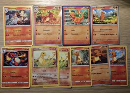 Pokémon salameche set reptincel FR