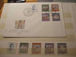 Pro Patria 1966, FDC + Satz gestempelt
