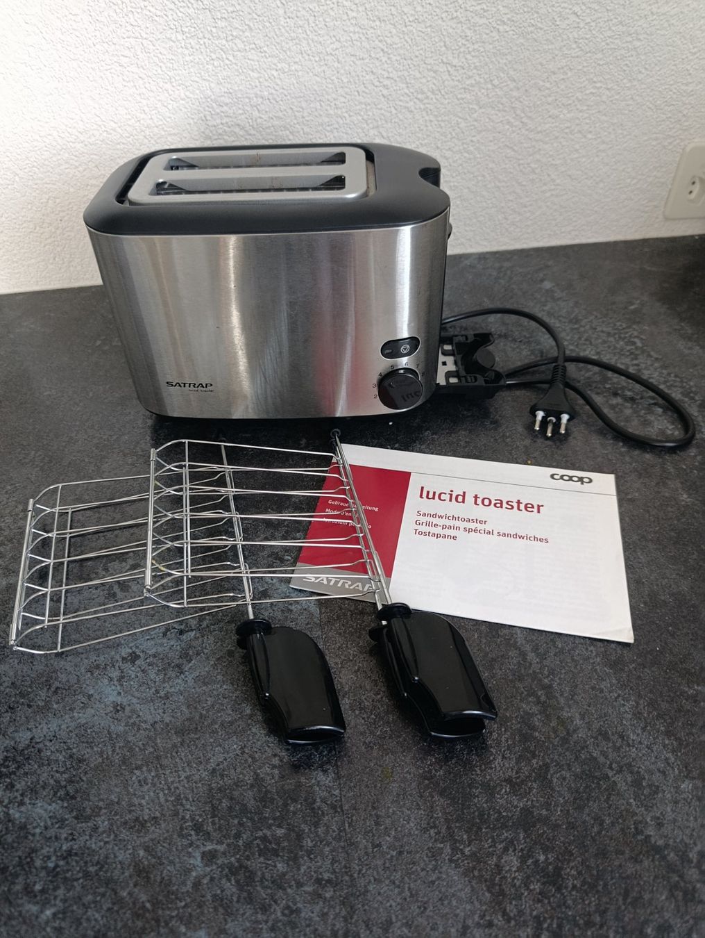 Coop Appareils de cuisine: Satrap Sandwichtoaster – Neuf (Voir description) à Eiken par Jblat