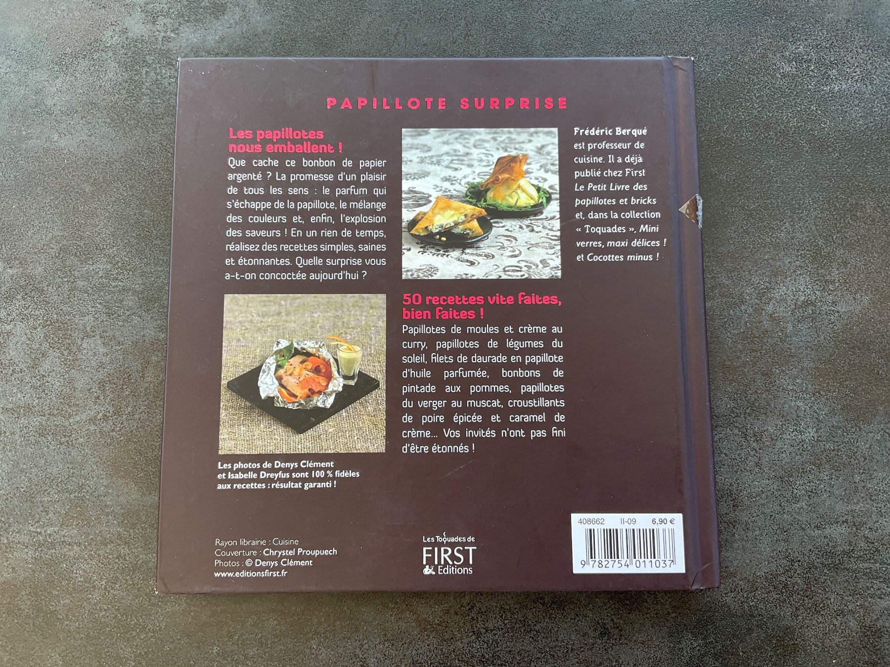 Livres: "Papillote surprise" Frédéric Berqué – D'occasion à Avenches par Lactobacille 8