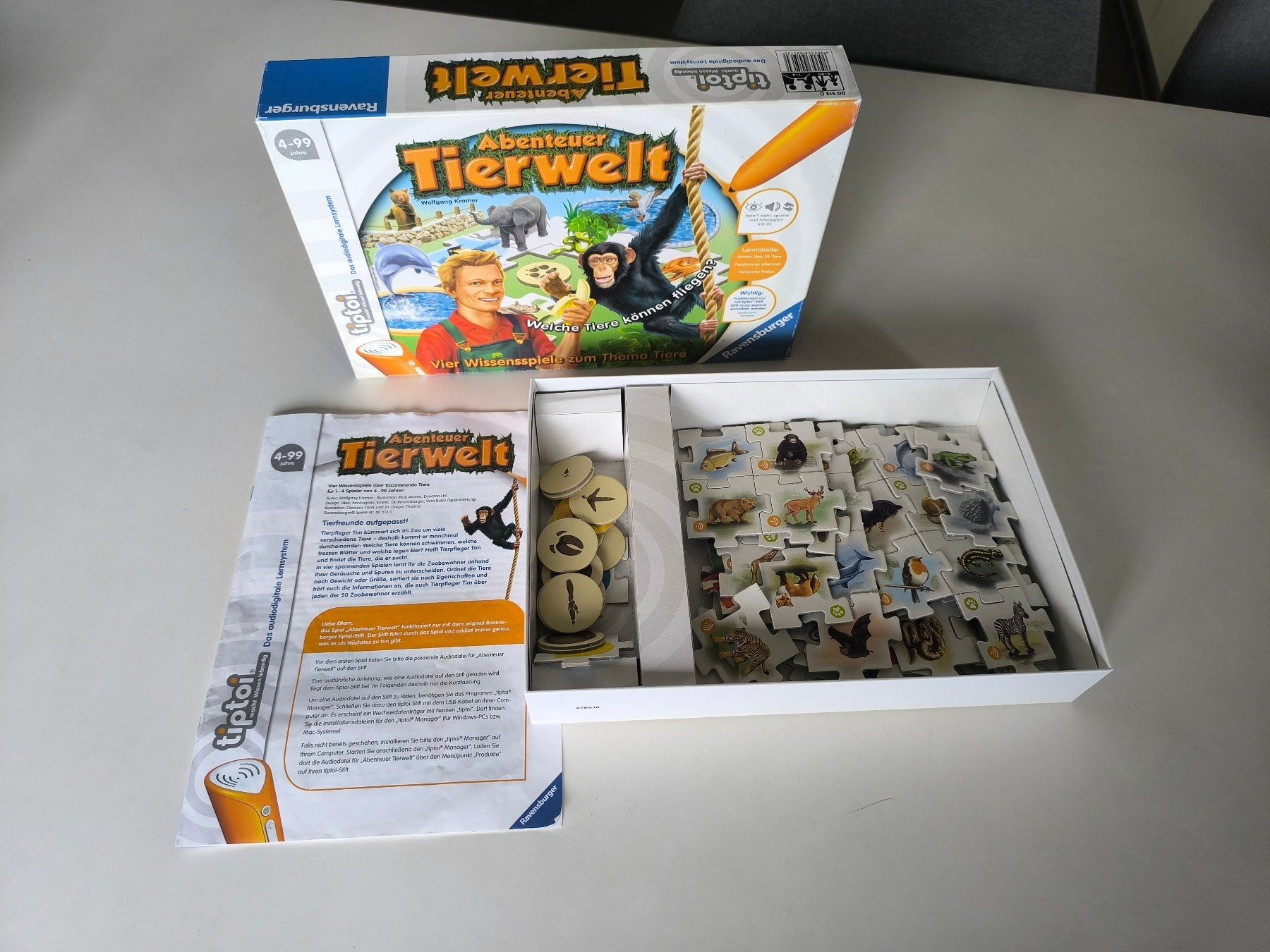 Tiptoi Giochi: Tiptoi Abenteuer Tierwelt – Usato da Nottwil venduto da Lu1043201 1