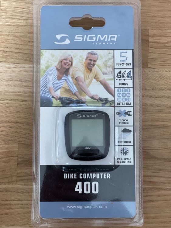Velo Computer Sigma Bike 400 5 Funktionen (Neu und originalverpackt) in ...