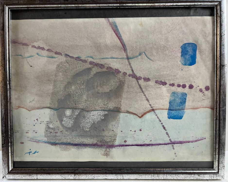 Abstraktes Aquarell | Kaufen auf Ricardo