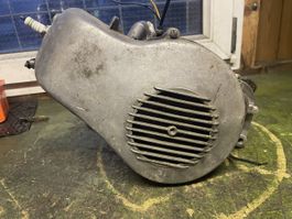Puch Velux Gebläsehaube (NUR HAUBE UND ZWISCHENSTÜCK)
