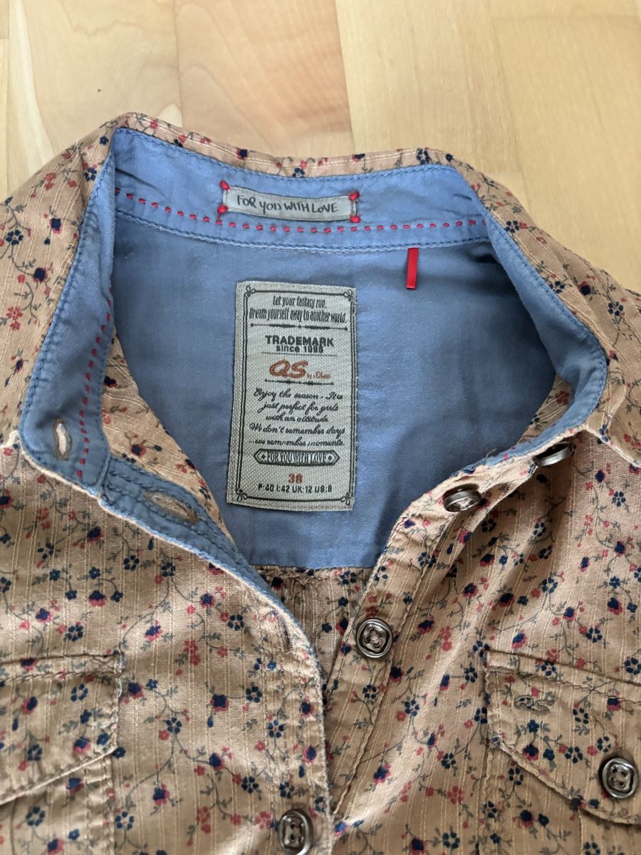 S.Oliver Camicette: Bluse  Blumenmuster – Usato da Winterberg ZH venduto da vanilleinspiration 5