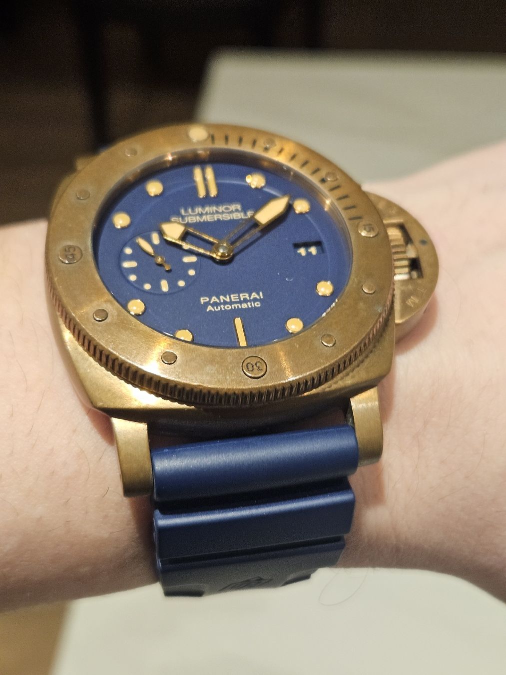 Panerai Orologi: Panerai Luminor Submersible Bronzo PAM00671 – Nuovo (secondo la descrizione) da Kilchberg ZH venduto da MMS80 2