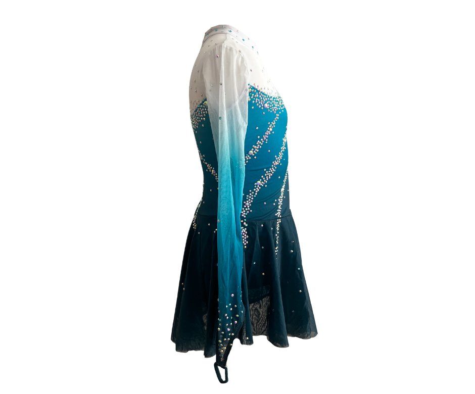 Kleider & Röcke: Eiskunstlauf Eislauf Kürkleid - neu, 158/164 – Neu (gemäss Beschreibung) aus Zürich von tedundthea 2