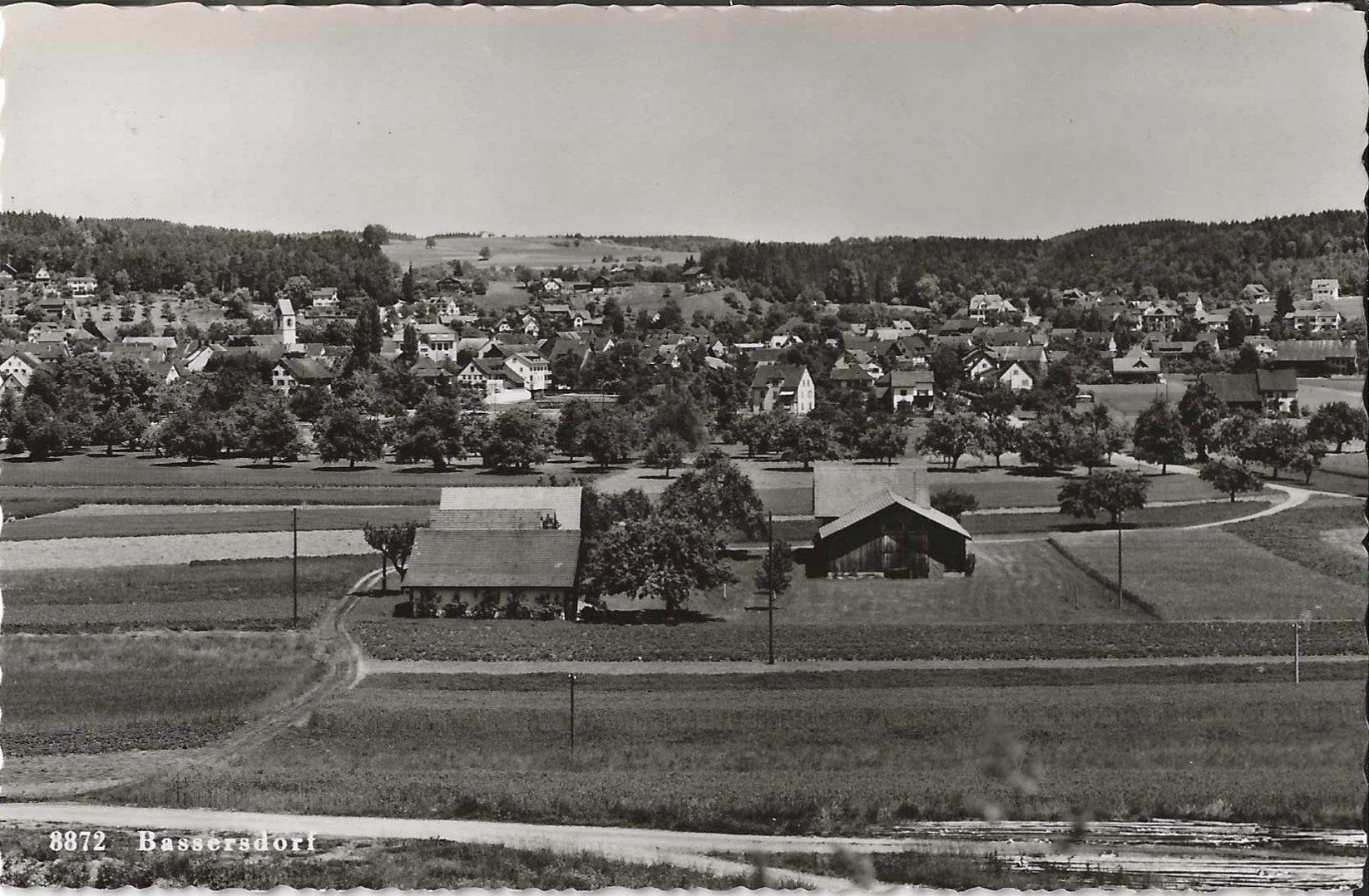 Cartes postales: Karte Bassersdorf – D'occasion à Zürich par Philacat11