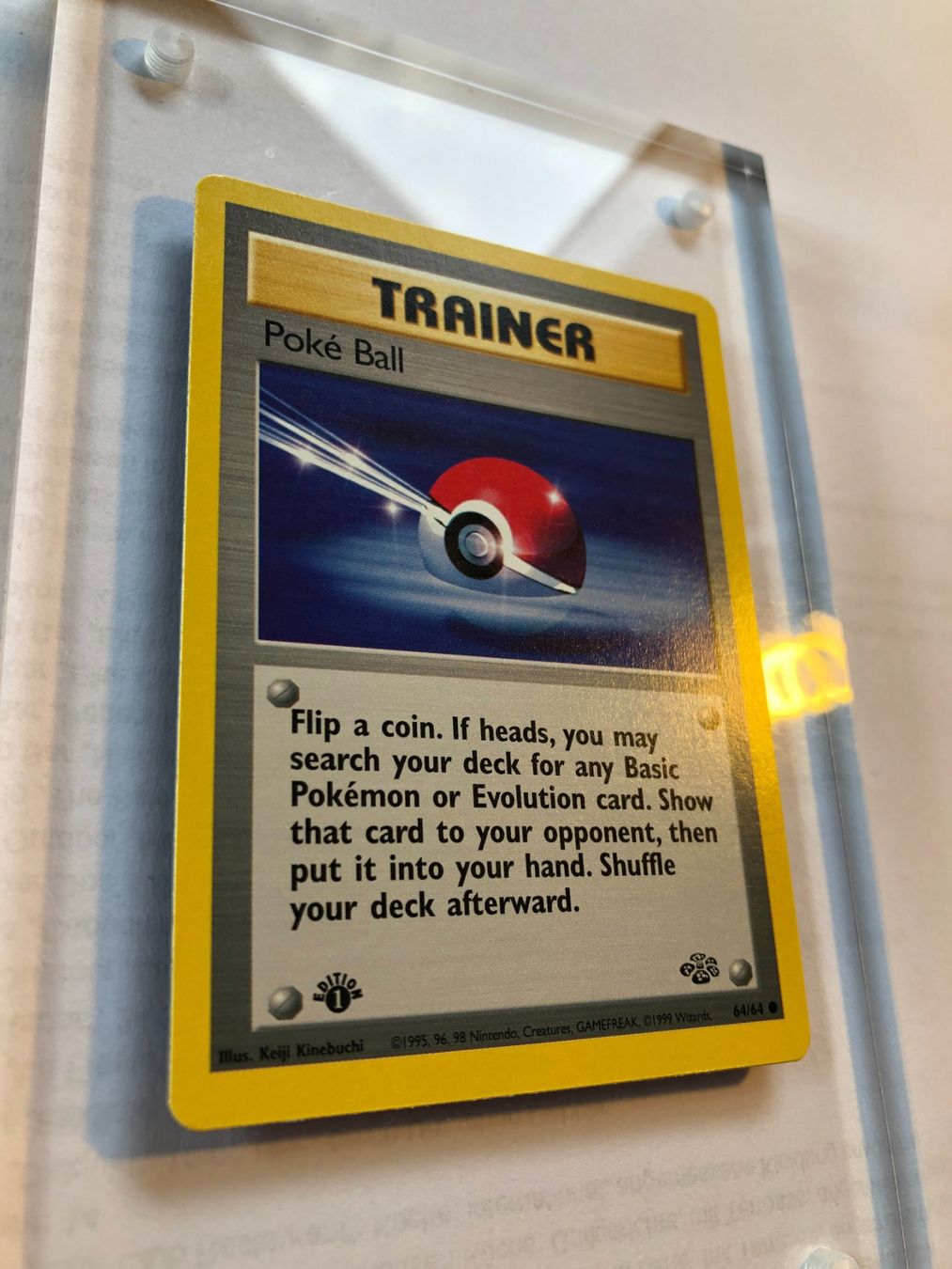 Carte collezionabili: Poké Ball 1st Jungle - MINT - ab 1.- – Usato da Giubiasco venduto da dan_pr8b 1