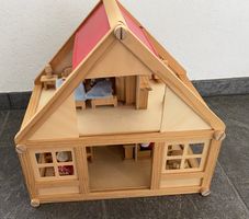Puppenhaus Holz Spielzeug Puppe Holzspielzeug Spiel Mädchen