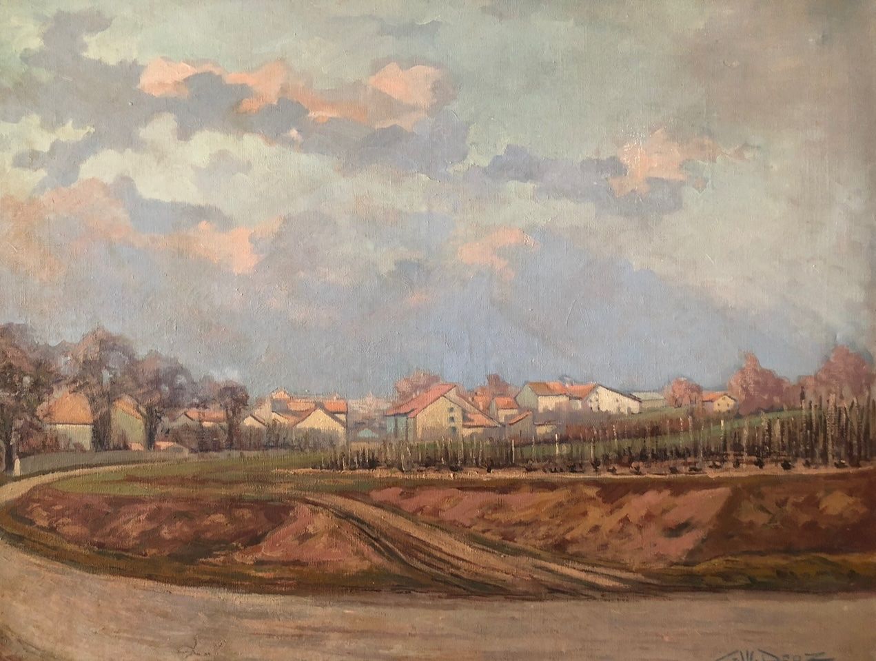 Gemälde: Droz Georges William (1879-?) – Gebraucht aus Grosshöchstetten von Perle1951 1