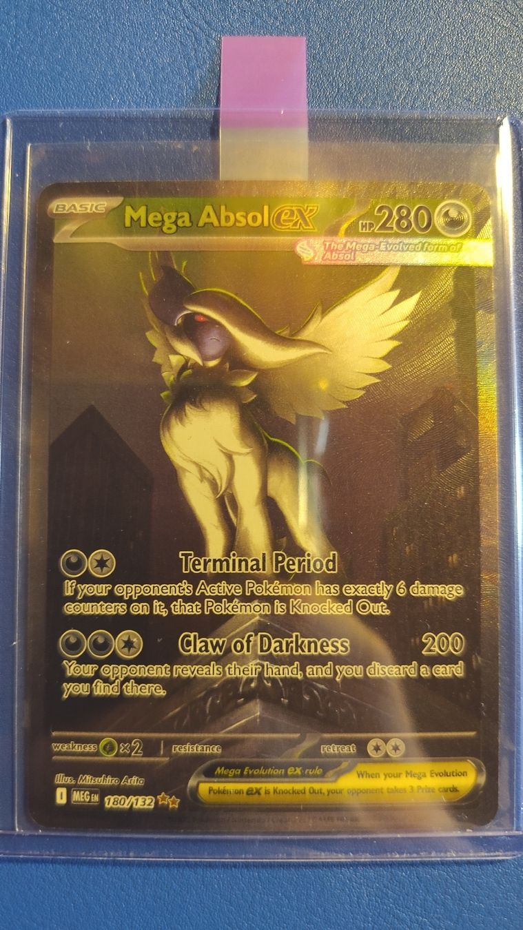 Pokémon Carte collezionabili: Mega Absol ex 180 / 132 Mega Evolution MEG SIR 🐈 – Nuovo (secondo la descrizione) da St-Saphorin-Lavaux venduto da Mercimaisnon 2