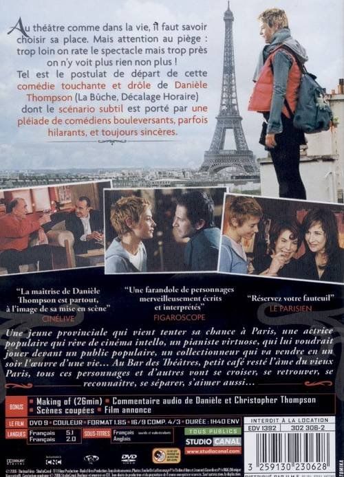Tutti i DVDs: FAUTEUILS D'ORCHESTRE – Nuovo (secondo la descrizione) da Bursins venduto da Adabel 1