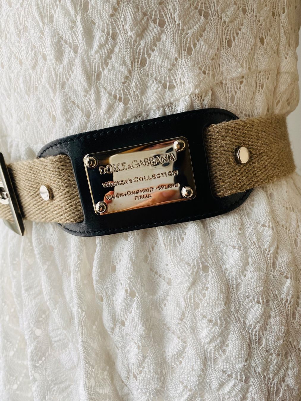 Dolce & Gabbana Gürtel: DOLCE & GABBANA ceinture – Gebraucht aus Clarens von Piluka