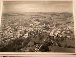Luftaufnahme Châtel-Saint-Denis, 1948